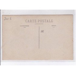 PUBLICITE : carte photo d'une voiture publicitaire pour le chocolat Mignot - très bon état