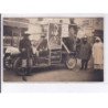 PUBLICITE : carte photo d'une voiture publicitaire les pneus Hutchinson - Toneline - cavalcade (affiche)- très bon état