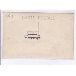 PUBLICITE : carte photo d'une voiture publicitaire les pneus Hutchinson - Toneline - cavalcade (affiche)- très bon état