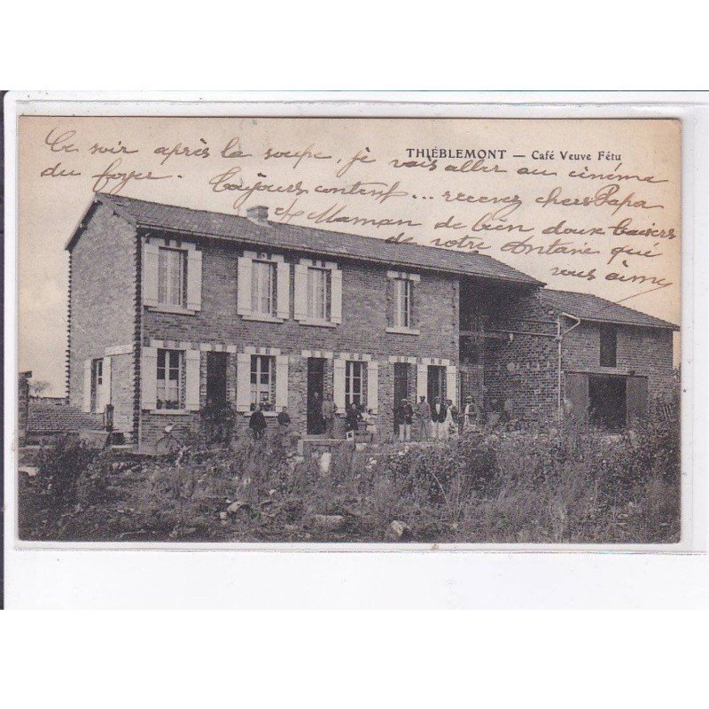 THIEBLEMONT: café veuve fétu - très bon état