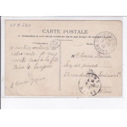 SAINT-HILAIRE-le-PETIT: place communale et rue de l'église - état