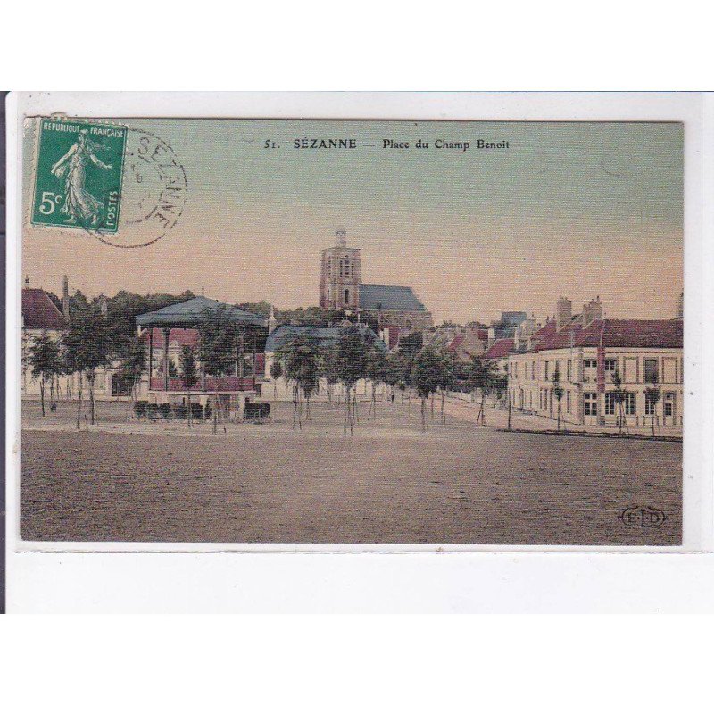 SEZANNE: place du champ benoît - très bon état