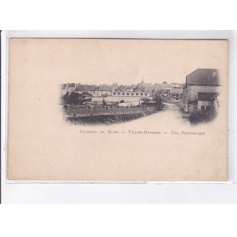 VILLERS-MARMERY: vue panoramique - très bon état