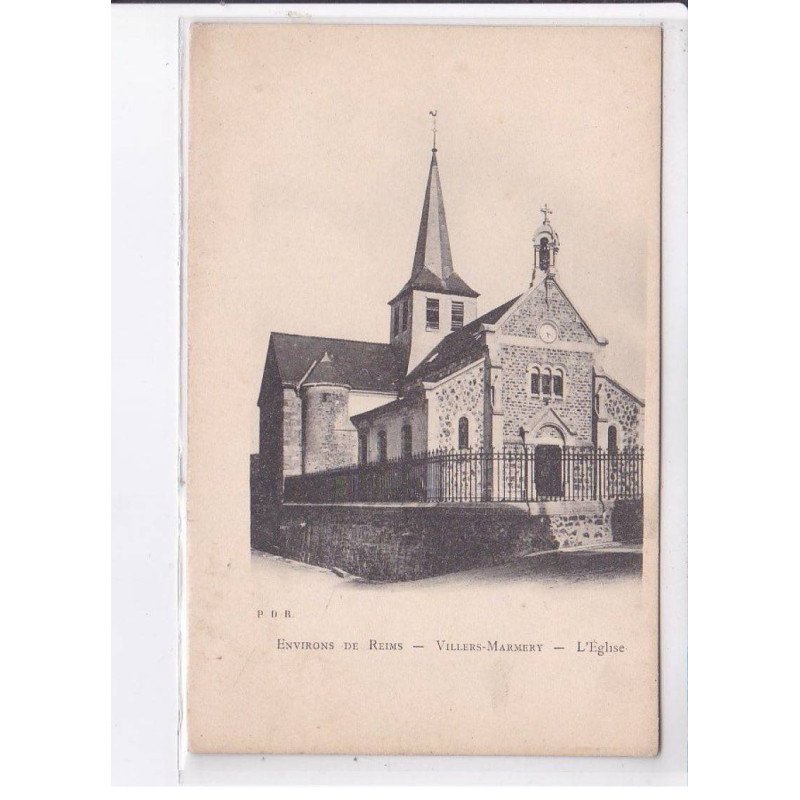 VILLERS-MARMERY: l'église - très bon état