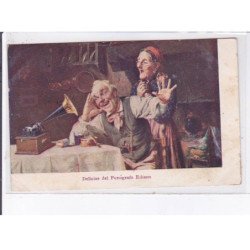 PUBLICITE : delicias del fonografo Edison (National phonograph Company) - phonographe - état