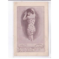 PUBLICITE : photographie d'Art Magnie (érotique) - très bon état