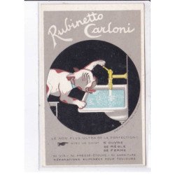 PUBLICITE : Rubinetto Carloni (chien) - état