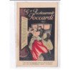 PUBLICITE : grands restaurants Poccardi à Paris illustrée par Leonetto CAPPIELLO (hold to light)- très bon état