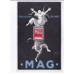 PUBLICITE : flocons MAG "toujours blanc" illustrée par Leonetto CAPPIELLO - bon état (un très léger pli d'angle)
