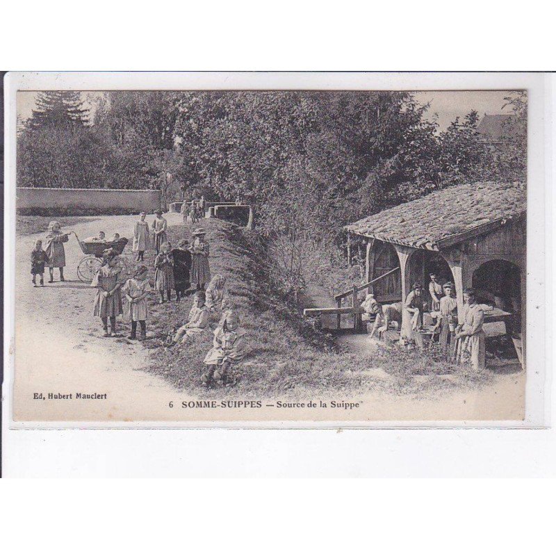 SOMME-SUIPPES: source de la suippe - très bon état SOMME-SUIPPES: source de la suippe - très bon état