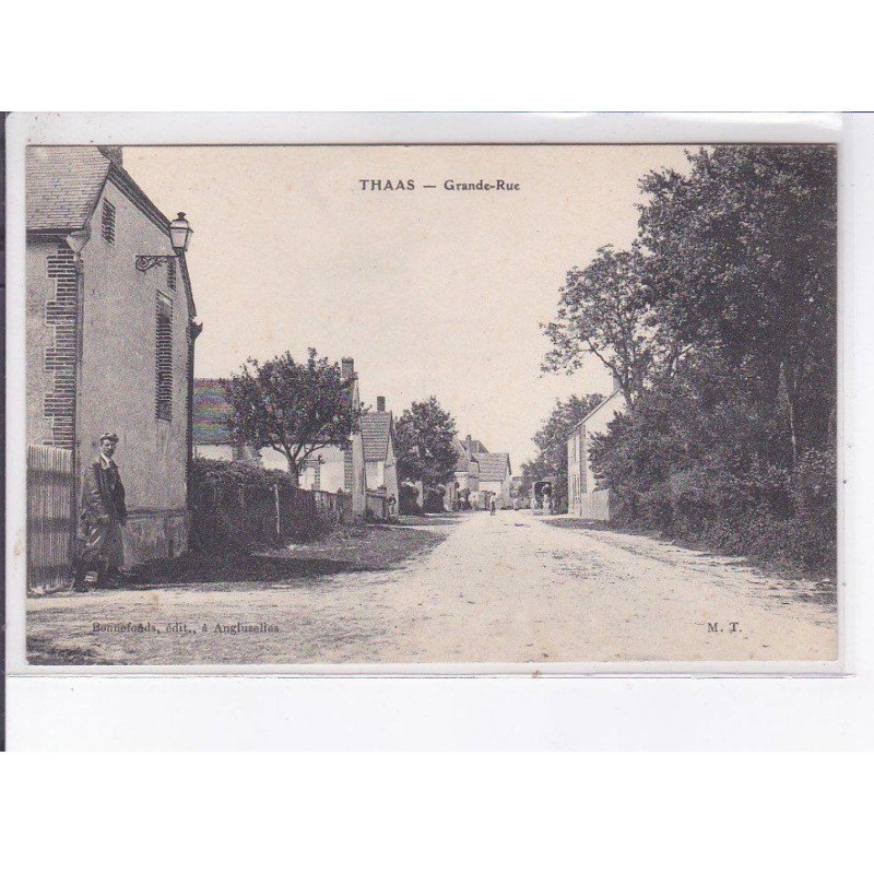 THAAS: grande-rue - état (partiellement décollée)