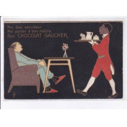 PUBLICITE : le chocolat Gaucher - très bon état