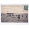 MARNE: grande semaine d'aviation de champagne alfred leblanc au départ monoplan blériot - état