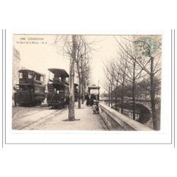 CHARENTON : le quai de la marne (tramway) - tres bon etat