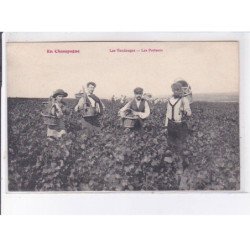 MARNE: les vendanges, les porteurs - très bon état