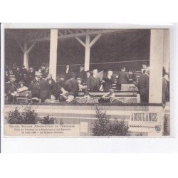 MARNE: grande semaine aéronautique de champagne visite du président de la république et ministres 1909 - très bon état
