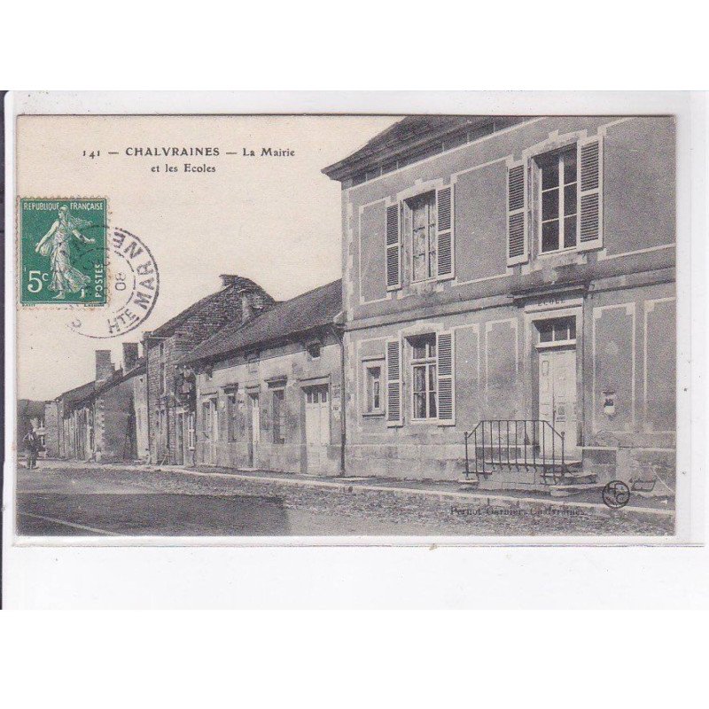CHALVRAINES: la mairie et les écoles - très bon état