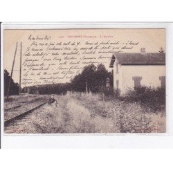 COLOMBEY: la barrière, chemin de fer - état