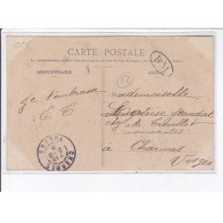 AUBEPIERRE: place de l'église - très bon état