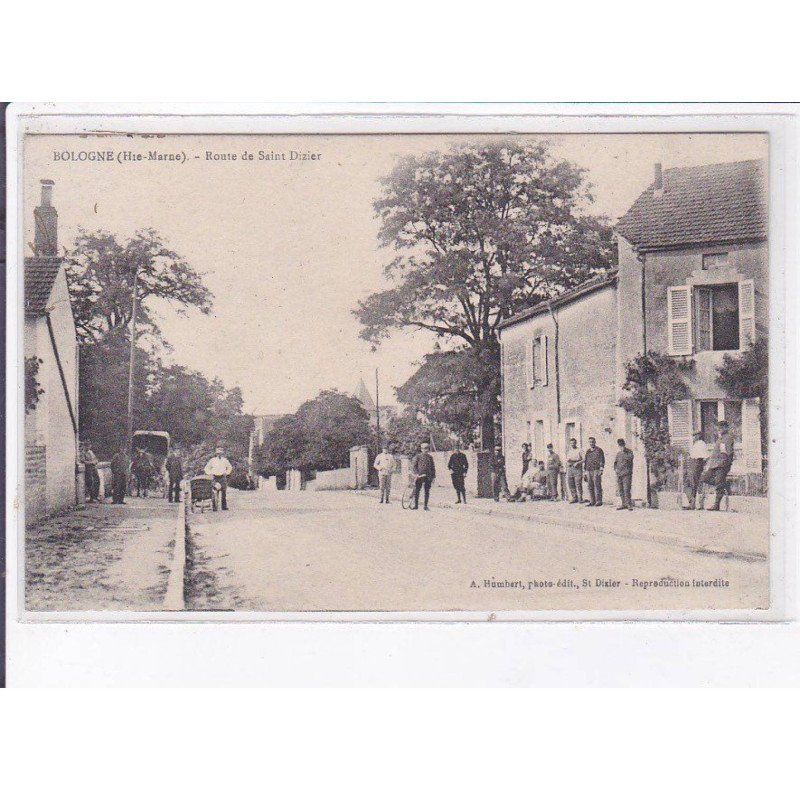BOLOGNE: route de saint-dizier - très bon état
