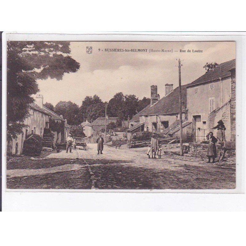 BUSSIERES-les-BELMONT: rue de loutre - très bon état