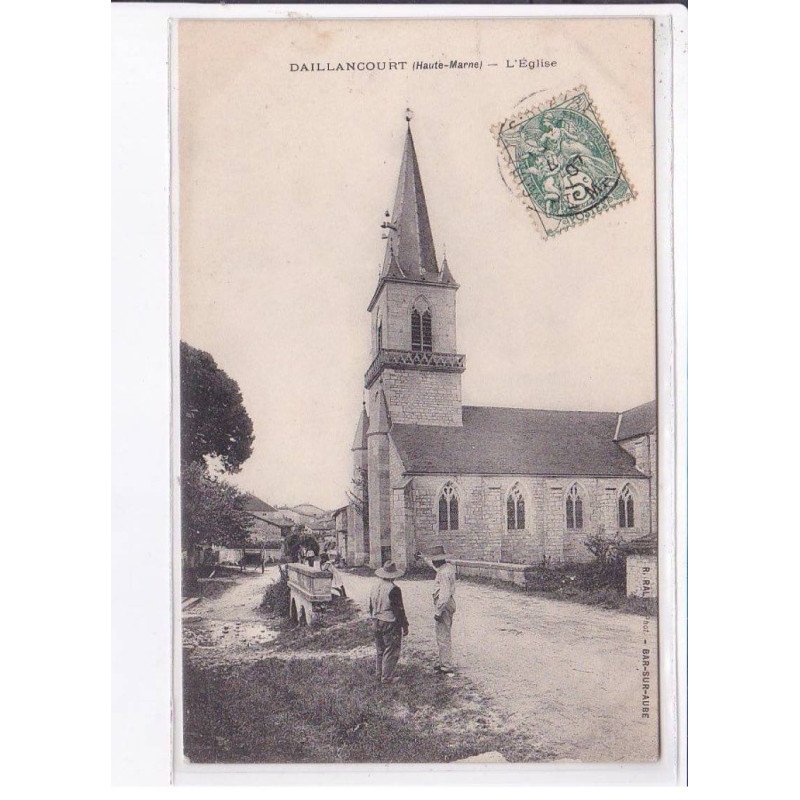 DAILLANCOURT: l'église - état