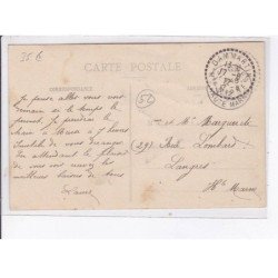 DAMMARTIN-sur-MEUSE: l'église et le bureau de poste - très bon état