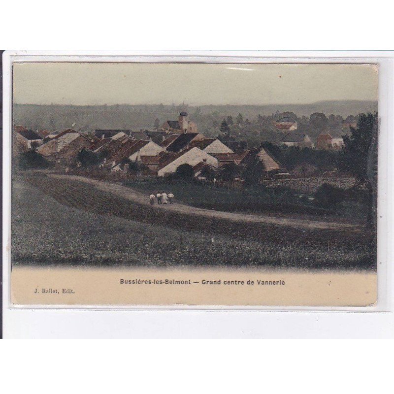 BUSSIERES-les-BELMONT: grand centre de vannerie - très bon état
