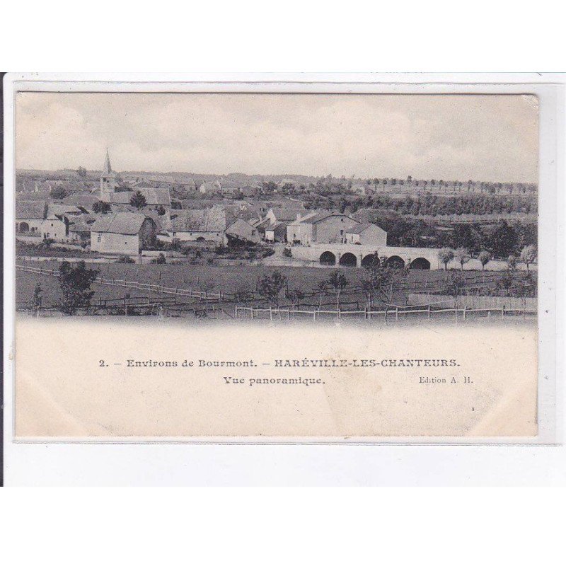 HAREVILLE-les-CHANTEURS: vue panoramique - très bon état