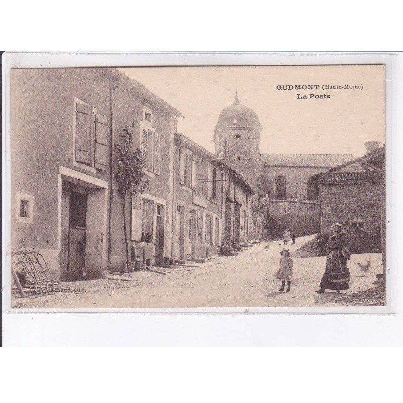 GUDMONT: la poste - très bon état
