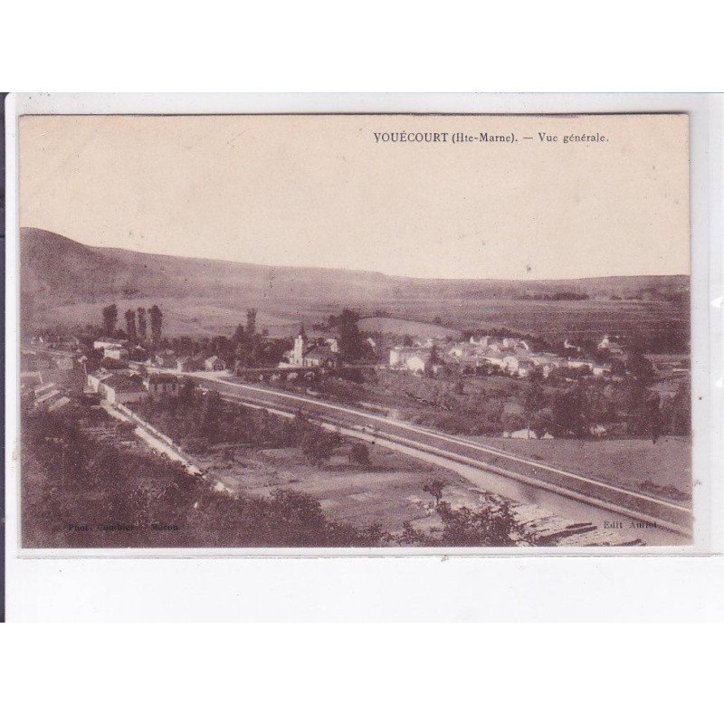 VOUECOURT: vue générale - état