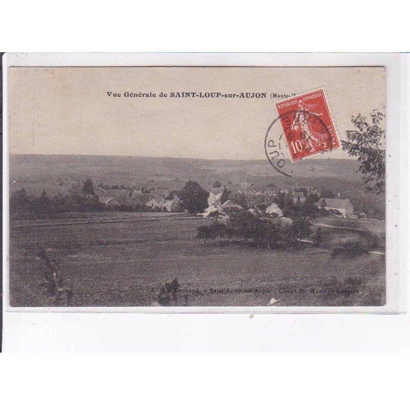 SAINT-LOUP-sur-AUJON: vue générale - très bon état