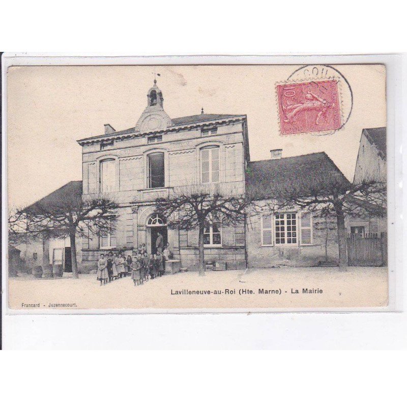 LAVILLENEUVE-au-ROI: la mairie - très bon état