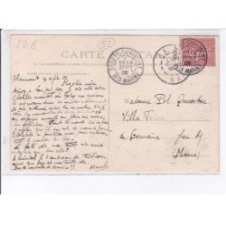 VILLIERS-sur-SUIZE: manoeuvres 1906, siège de langres, le 109e au camp - très bon état