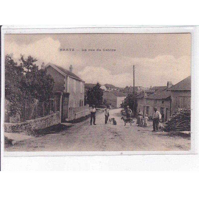 MAATZ: la rue du centre - très bon état