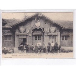 LANGRES: stand de blanchefontaine, extérieur, société civile de tir de langres fondée en 1880 - très bon état
