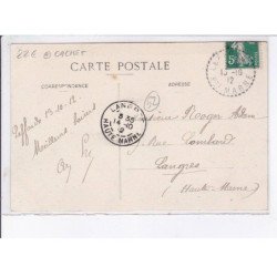 LEFFONDS: la place, la mairie, cachet - très bon état