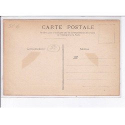 LANGRES: camion "ariès" chargé du ravitaillement aux grandes manoeuvres 1906 - très bon état