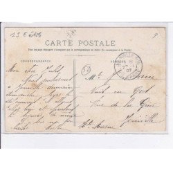 LANGRES: le ministre de la guerre, arrivée au cercle militaire 5 septembre 1906 - état