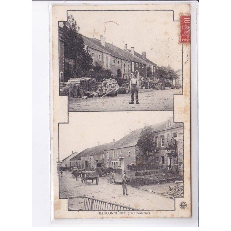 RANCONNIERES: vues, scènes de rues - état