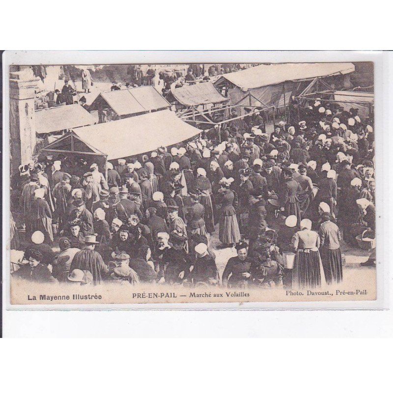 PRE-en-PAIL: marché aux volailles - très bon état