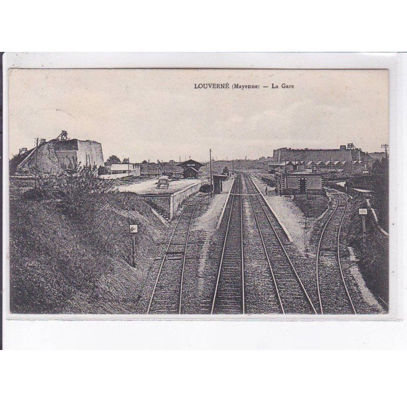 LOUVERNE: la gare - très bon état