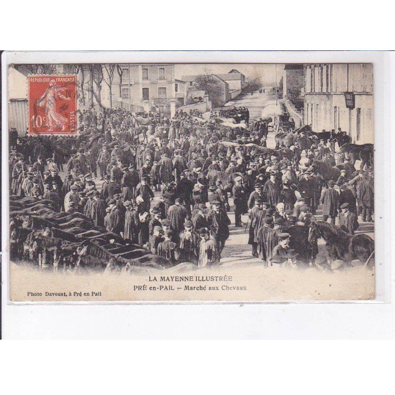 PRE-en-PAIL: marché aux chevaux - état