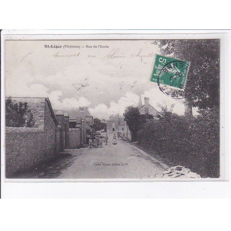 SAINT-LEGER: rue de l'école - très bon état