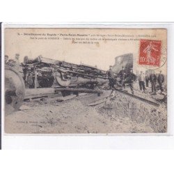 près AGETS-SAINT-BRICE: déraillement du rapide "paris-saint-nazaire" - état