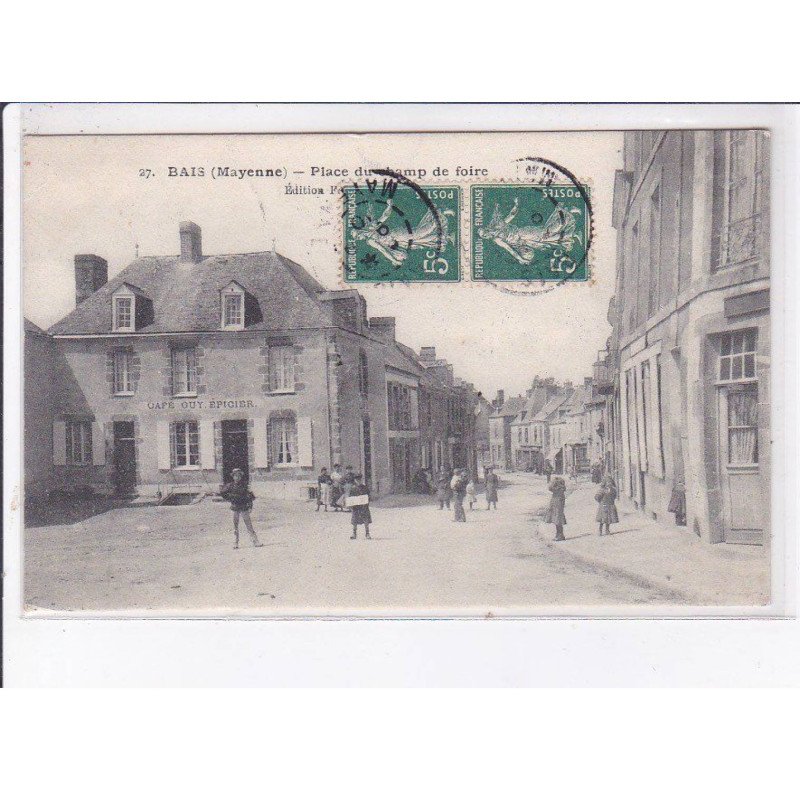 BAIS: place du champ de foire, café guy épicier - état