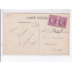 SAINT-GEORGES-BUTTAVENT: la fenaison au bas du bourg - très bon état