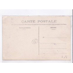 EVRON: tamponnement et déraillement de deux trains de marchandises en gare d'évron 1908 - très bon état