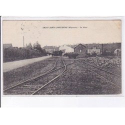 SAINT-JEAN-SUR-MAYENNE: la gare - très bon état