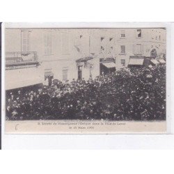 LAVAL: entrée de monseigneur l'ev^que dans la ville de laval, 18 mars 1906 - très bon état
